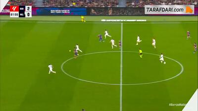 گل مارک برنال به بارسلونا (بارسلونا 3-0 مایورکا)