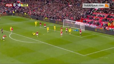  گل امبومو به تاتنهام (منچستریونایتد 1-0 تاتنهام)
