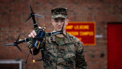  آمریکا از نخستین پهپاد بدون قطعات چینی رونمایی کرد