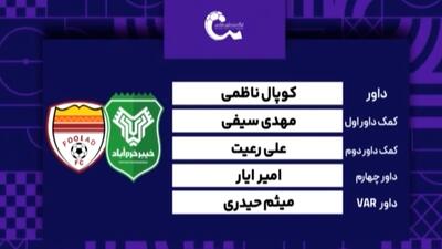  کارشناسی داوری خیبر خرم آباد - فولاد