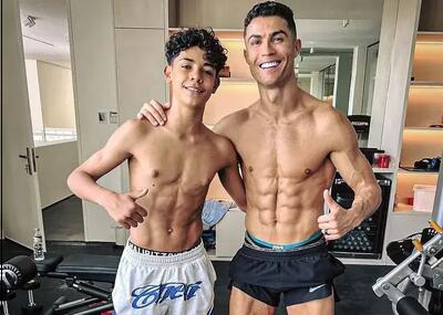  اولین تصویر کریس رونالدو در یک 50 سالگی فرضی!