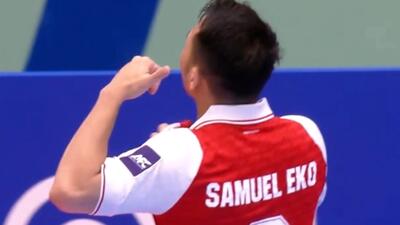  گل چهارم فوتسال اندونزی به ایران