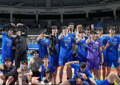  صدرنشین کره در آتش ستاره والیبال ایران سوخت