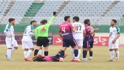  پیروزی حیاتی شاگردان حسینی مقابل ذوب آهن ۹ نفره + فیلم