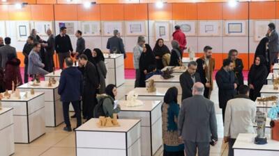  گشایش نمایشگاه دهمین دوسالانه ملی هنر‌های تجسمی کانون