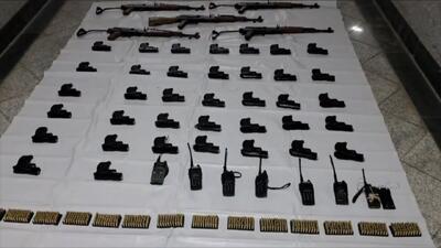 انهدام باند قاچاق سلاح و مهمات در عملیات ضربتی پلیس