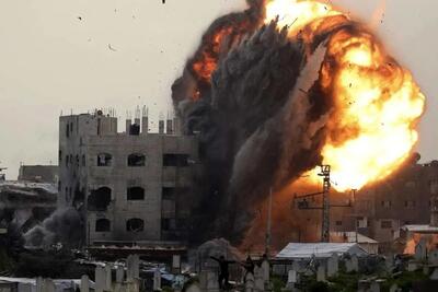  حمله هوایی اسرائیل به ساختمان مسکونی