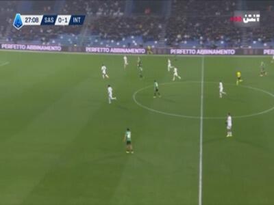  گل دوم اینتر به ساسولو (تورام)