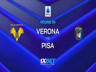  خلاصه بازی هلاس ورونا 0 - پیزا 0