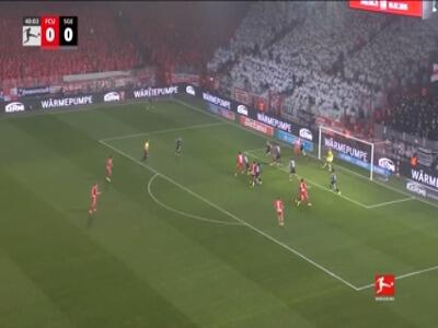  خلاصه بازی یونیون برلین 1 - آینتراخت فرانکفورت 1