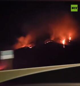  آتش‌سوزی مهیب در کره جنوبی ده‌ها هکتار را به خاکستر تبدیل کرد