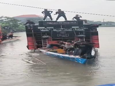  غرق شدن قایق حامل سیستم صوتی در اندونزی