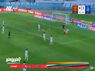  ضربه علیپور از بالای دروازه ملوان به بیرون رفت