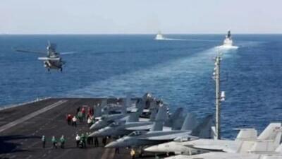  ویدیویی که سنتکام دقایقی پیش از ناو آبراهام لینکلن پخش کرد