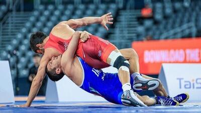  حسن یزدانی نایب قهرمان شد/ یک طلا و ۲ برنز سهم آزادکاران  