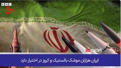  گزارش بی‌بی‌سی از زرادخانه موشکی تهران؛ بازدارندگی در برابر آمریکا و اسرائیل!