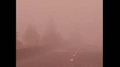  مه گرفتگی شدید در چابکسر و رامسر