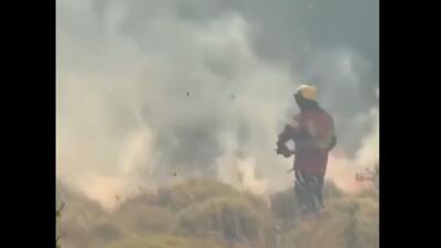  آتش‌سوزی گسترده در آرژانتین