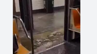  سیل و آبگرفتگی در متروی ازمیر ترکیه