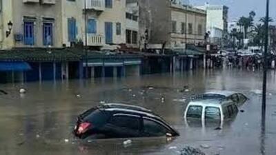 شهری در مراکش زیر آب رفت