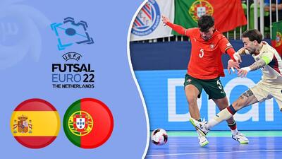  خلاصه فوتسال پرتغال ۳ - اسپانیا ۶