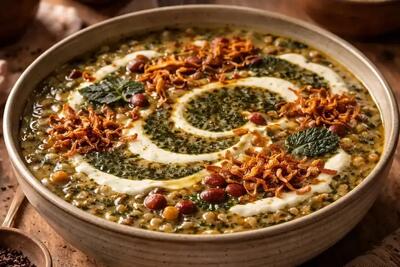  5 علت اصلی تیره و بد رنگ شدن آش رشته + راز خوشمزگی آن