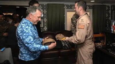  ویتکاف از ناو لینکلن: عزم آمریکایی این‌گونه است