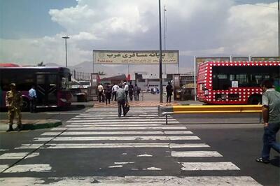  این پایانه مسافربری، ۲۲ بهمن تعطیل است