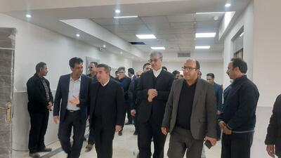  افتتاح ساختمان ثبت اسناد و املاک استان مرکزی