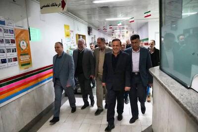  استاندار قزوین از بیمارستان امیرالمؤمنین(ع) شهرستان بویین‌زهرا بازدید کرد