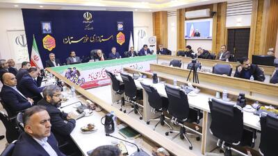  افتتاح و کلنگ‌زنی ۲۰۱۰ پروژه اقتصادی و عمرانی به ارزش ۵۶ هزار میلیارد تومان در خوزستان