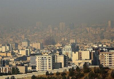  کیفیت هوای تهران امروز در وضعیت ناسالم قرار گرفت