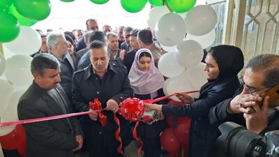  مدرسه شش کلاسه روستای شاهین تپه بویین زهرا افتتاح شد