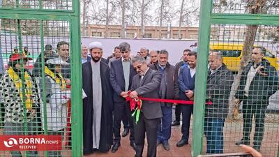  زمین چمن مصنوعی مدرسه دخترانه شهدای صفادشت به بهره‌برداری رسید