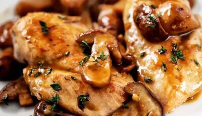  کالری خوراک مرغ و قارچ چقدر است ؟