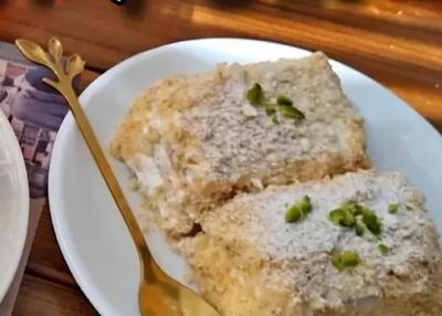  طرز تهیه شیرینی ناپلئونی با ۲ قلم مواد / راحت و مهمان پسند !