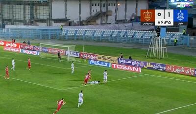  ملوان ۱ - ۰ پرسپولیس؛ بی‌خطر در خارج از پایتخت!