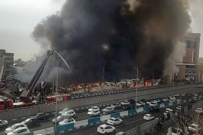  دلیل آتش‌سوزی در بازارچه جنت‌آباد اعلام شد