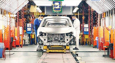  نیش‌ترمز تورم تولید خودرو  در  پاییز