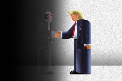  مکالمه عجیب یکی از نزدیکان ترامپ لو رفت