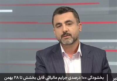  همه جرایم مالیاتی تا سقف ۷۰۰ میلیون تومان بخشیده شد