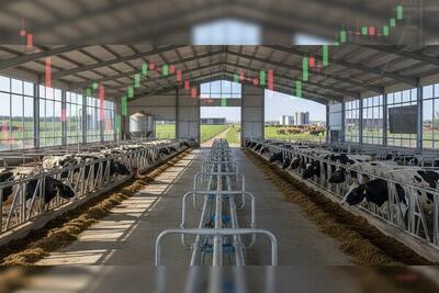  میزان تورم در گاوداری‌های صنعتی؛ رشد ۶۴ درصدی قیمت‌ها در پاییز ۱۴۰۴