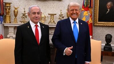  دیدار غیرمنتظره نتانیاهو و ترامپ در کاخ سفید با موضوع ایران