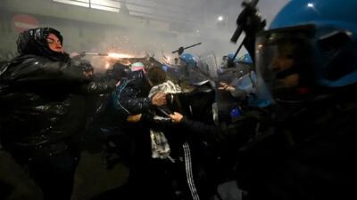  ببینید / تظاهرات در نخستین روز‌های المپیک زمستانی ایتالیا