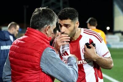  مهدی طارمی در ترکیب احتمالی المپیاکوس مقابل پاناتینایکوس