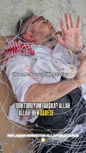  اعتراض به زندانی شدن یک پزشک با سیم خاردار!