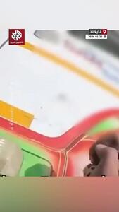  سقوط کامیون حامل مواد مخدر در کانال آب