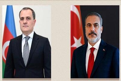  رایزنی وزرای خارجه ترکیه و جمهوری آذربایجان