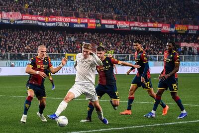  گزارش تصویری دیدار جنوا و ناپولی