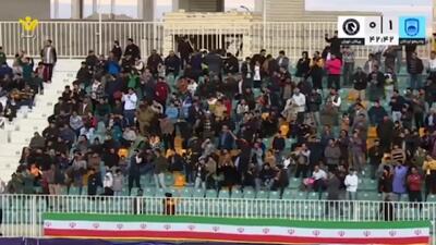  گل اول چادرملو به پیکان + ویدئو